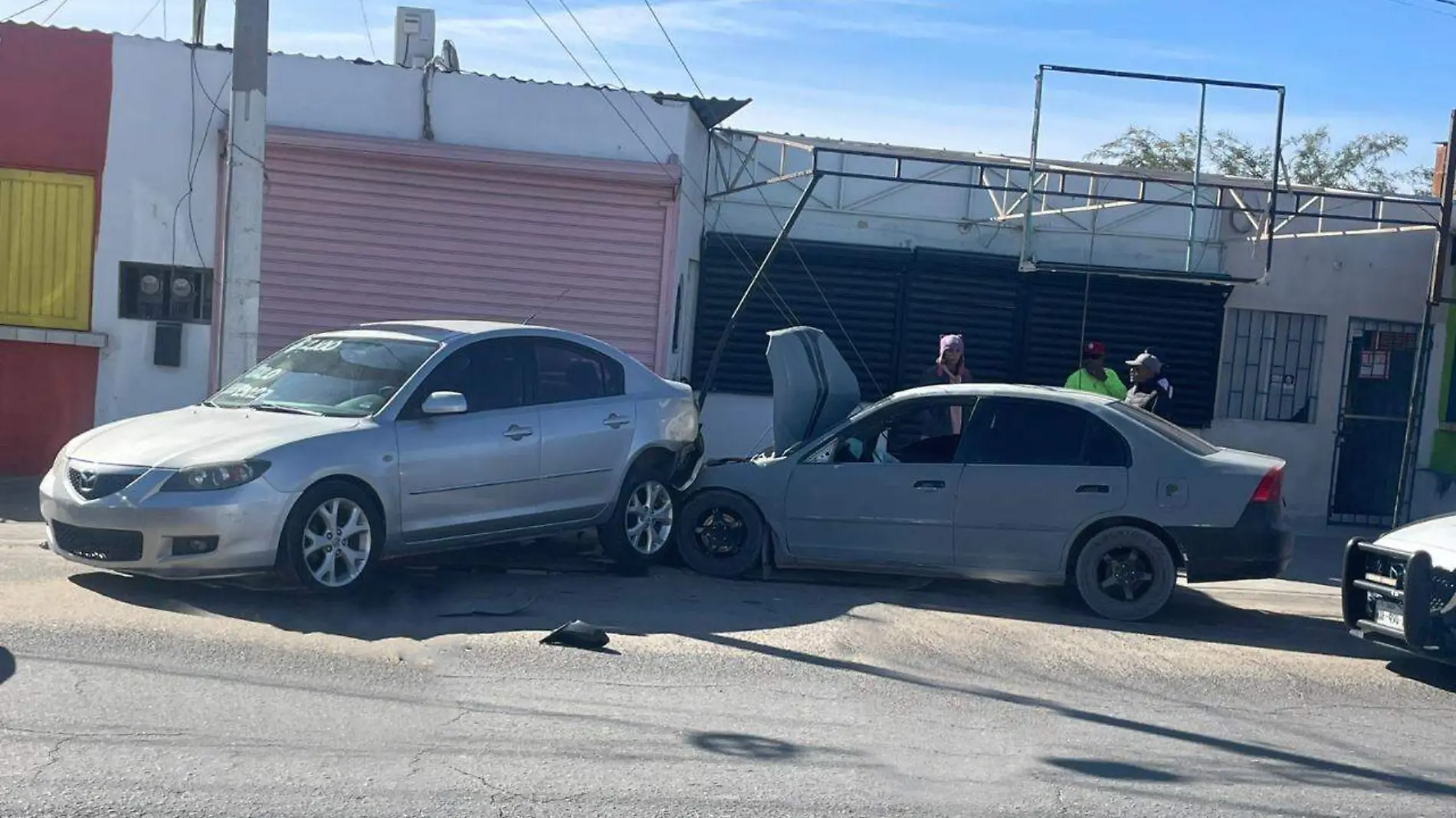 CHOCA ESTACIONADOS